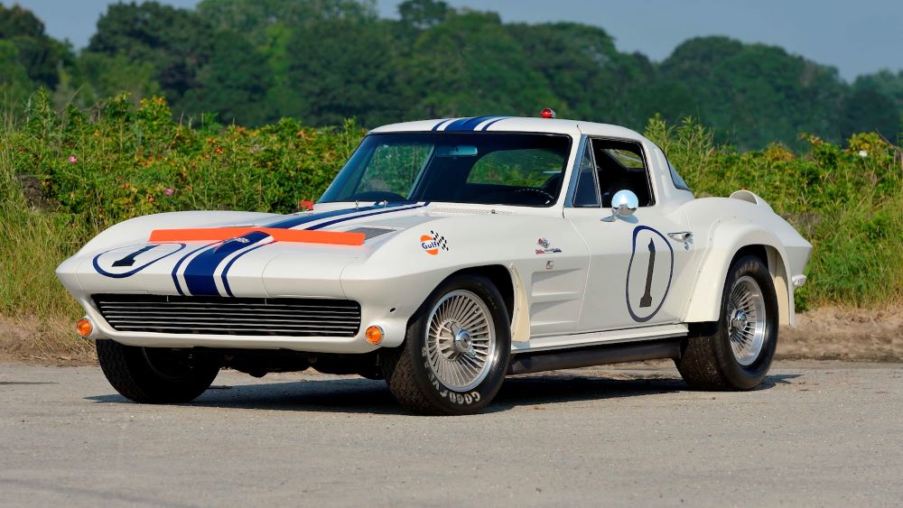 1963 Corvette Z06 Gulf One race car (Mecum)