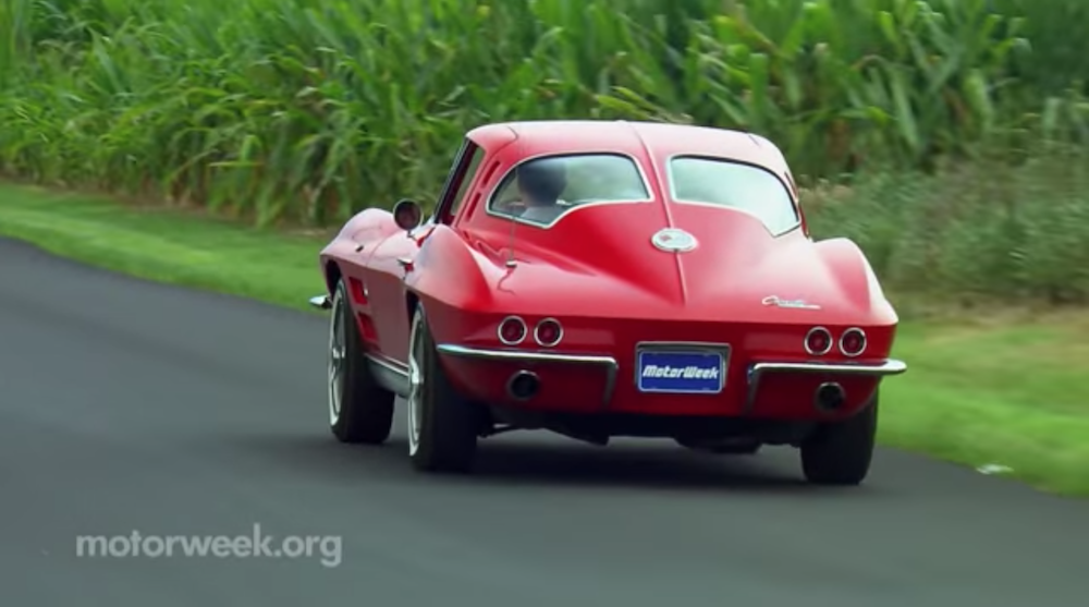 Corvette Stingray split rear window