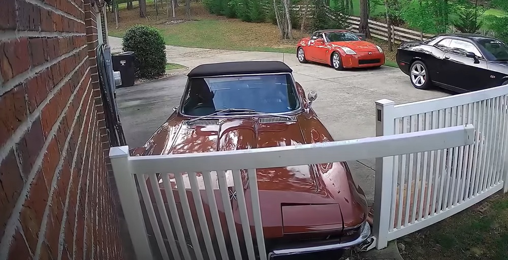 1966 Corvette Crashes While Showing Off