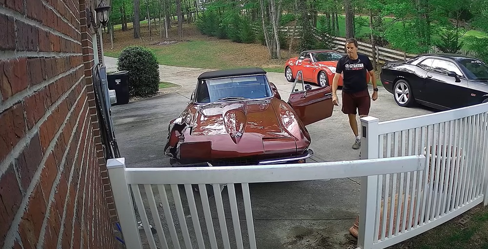 1966 Corvette Crashes While Showing Off