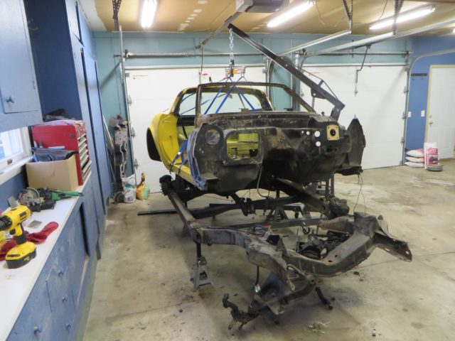 1981 C3 Corvette Body and Chassis Disassembly 2