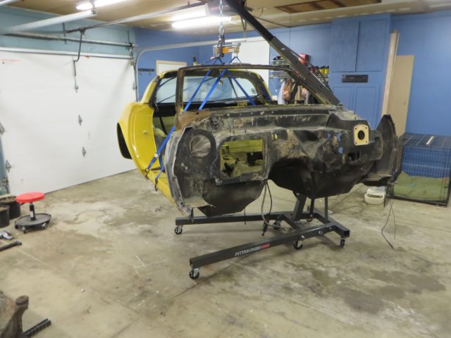 1981 C3 Corvette Body and Chassis Disassembly 3