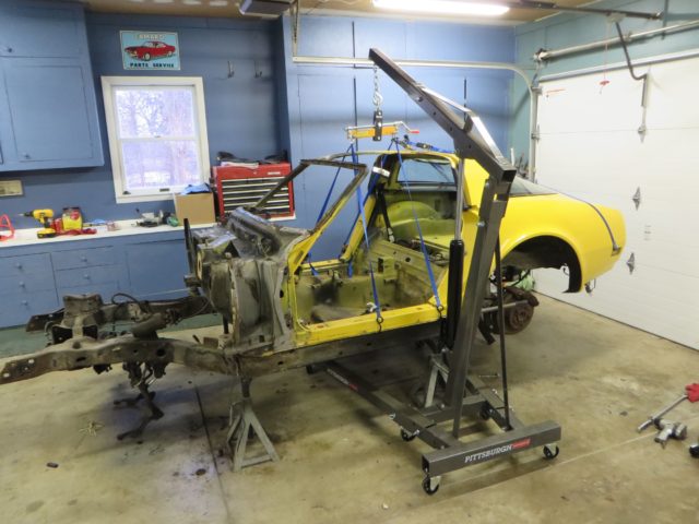 1981 C3 Corvette Body and Chassis Disassembly