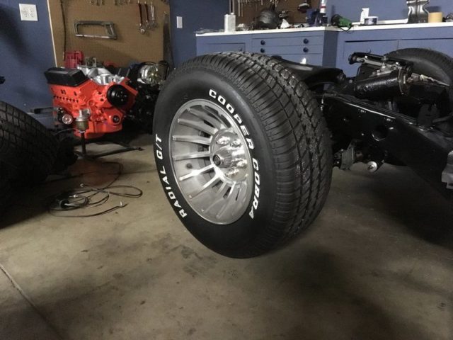 1981 C3 Corvette Engine Bay Wheel