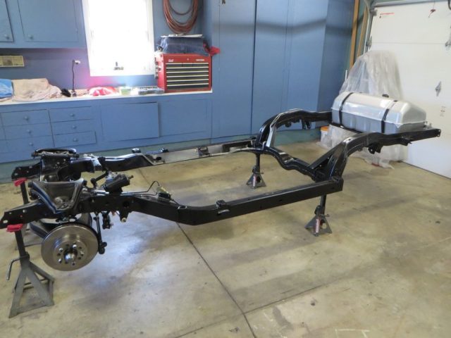 1981 C3 Corvette Frame Restored Suspension