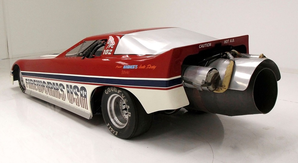 Jet-Powered Corvette Funny Car