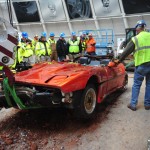 1984 PPG Pace Car is Fifth Corvette Lifted to Safety