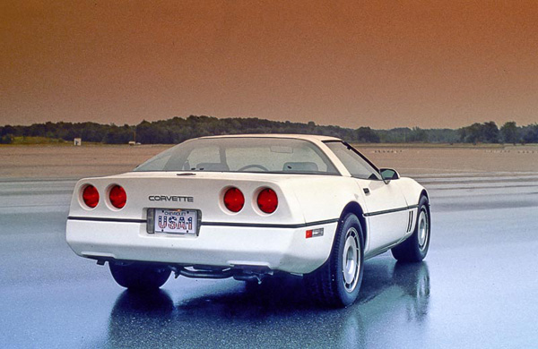 1984 Corvette Rear