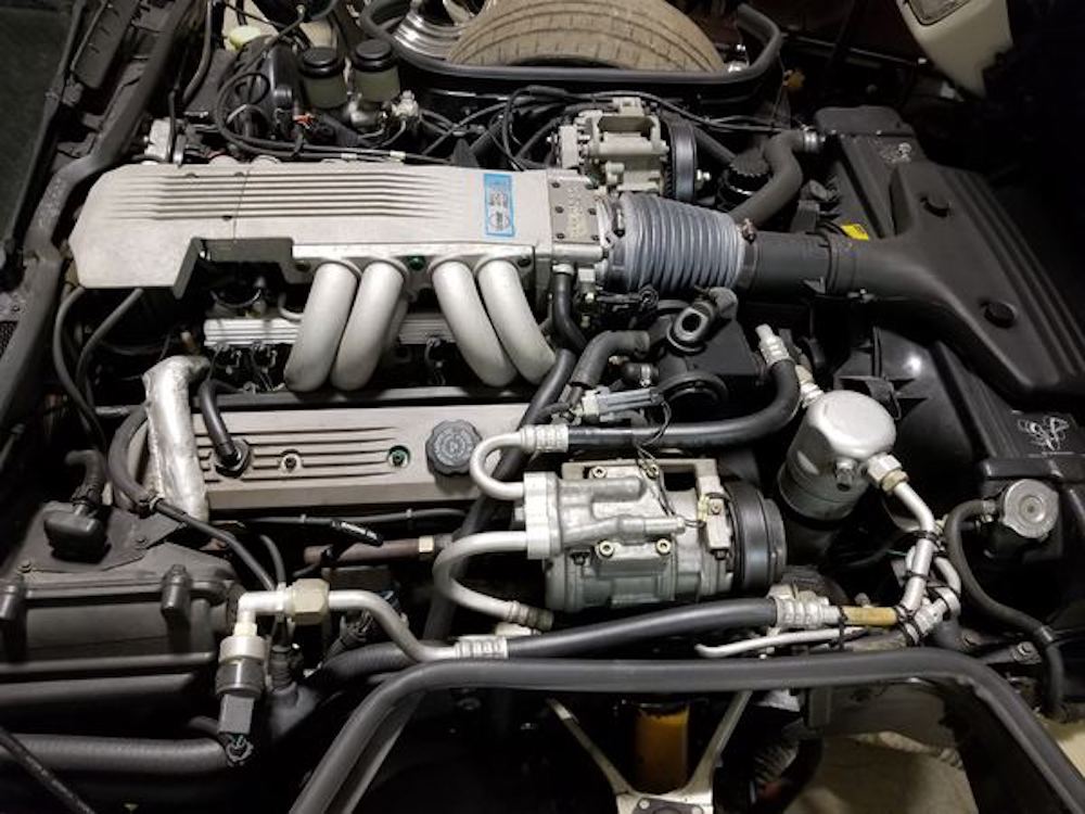 1988 Corvette Challenge Car engine