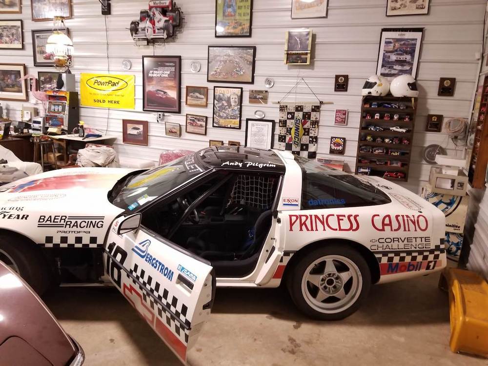 1988 Corvette Challenge Car interior