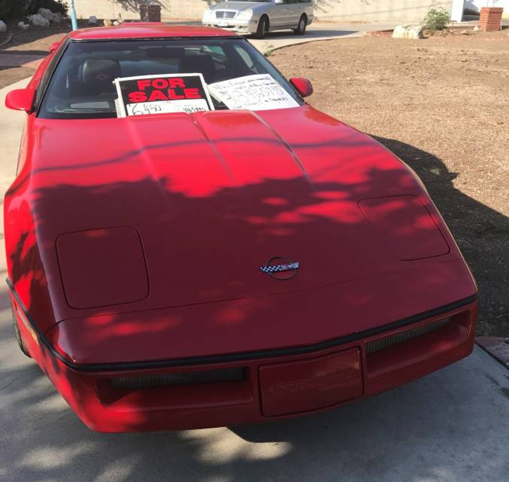 1988 Corvette Front