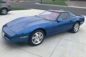 1990 Corvette ZR1 Medium Quasar Blue Metallic