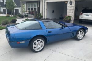 1990 Corvette ZR1 Medium Quasar Blue Metallic