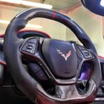 Deity Motorsports' Gorgeous D-shaped Carbon Fiber C7 Corvette Steering Wheels