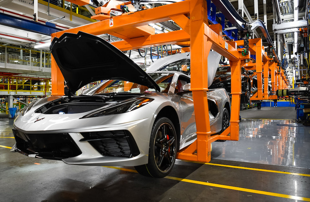 C8 Corvette Production Bowling Green Plant