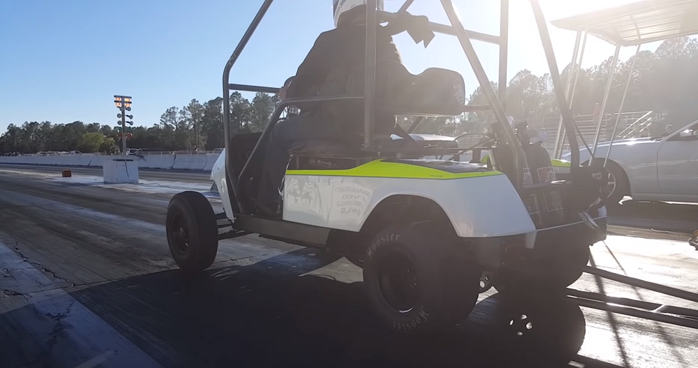 Hayabusa-Powered Golf Cart