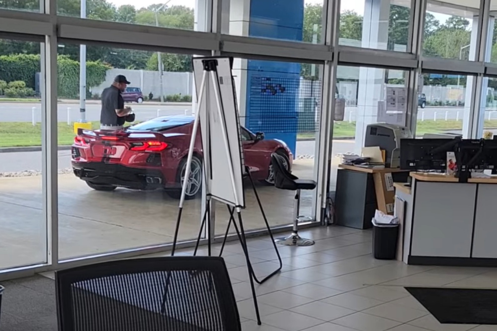 C8 Corvette Stolen From Dealership