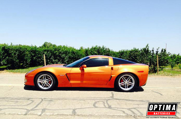 2007 Chevrolet Corvette Z06 in Atomic Orange Home