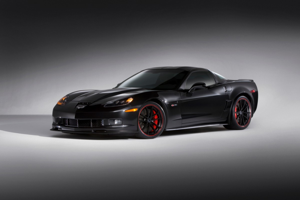 Blacked out Corvette