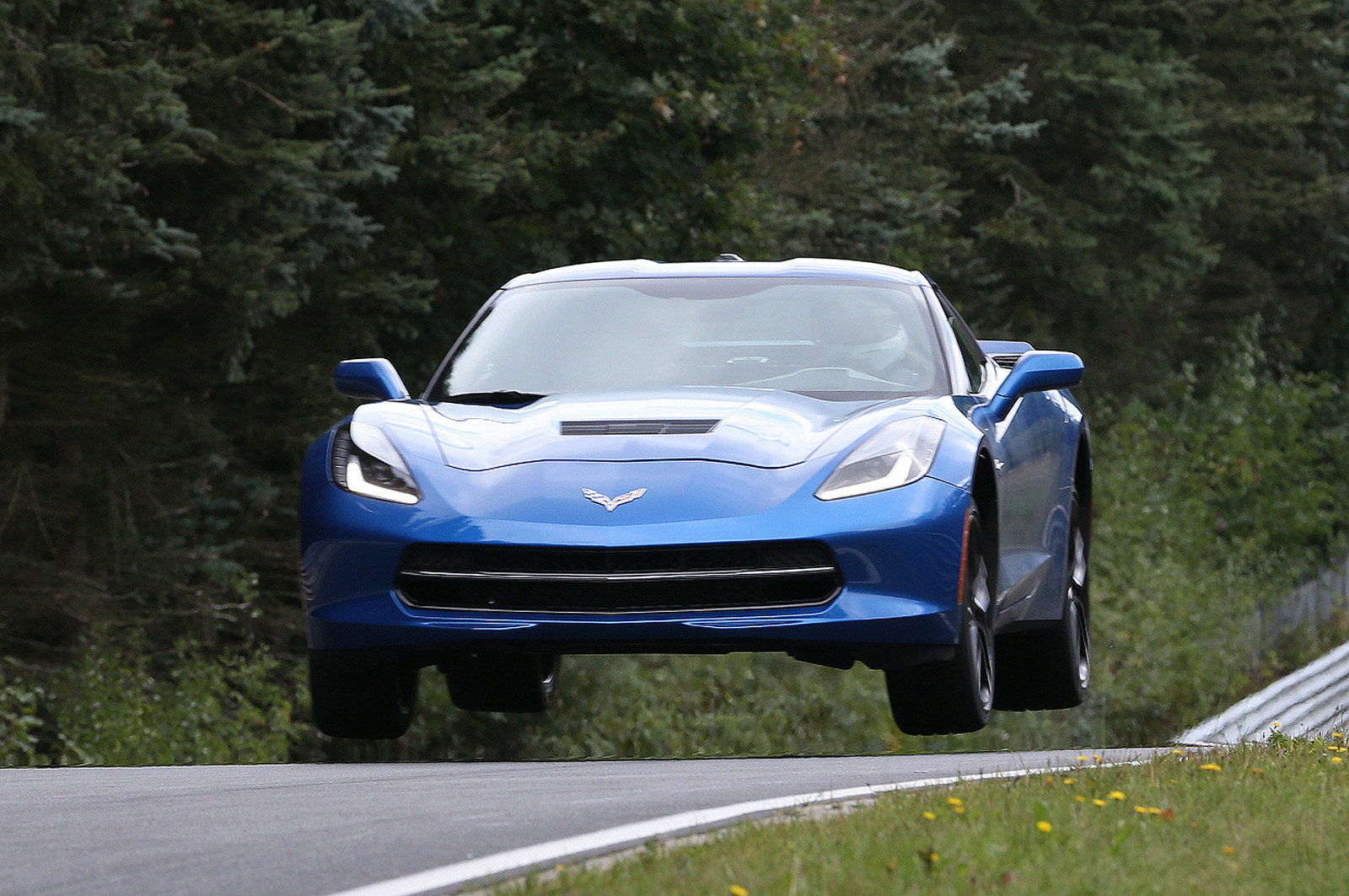 Corvette Stingray testing at Nürburgring