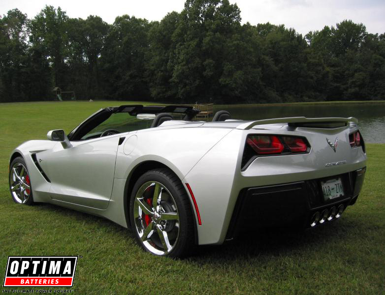 2014 Chevrolet Corvette C7 3LT Convertible in Blade Silver Metallic Home