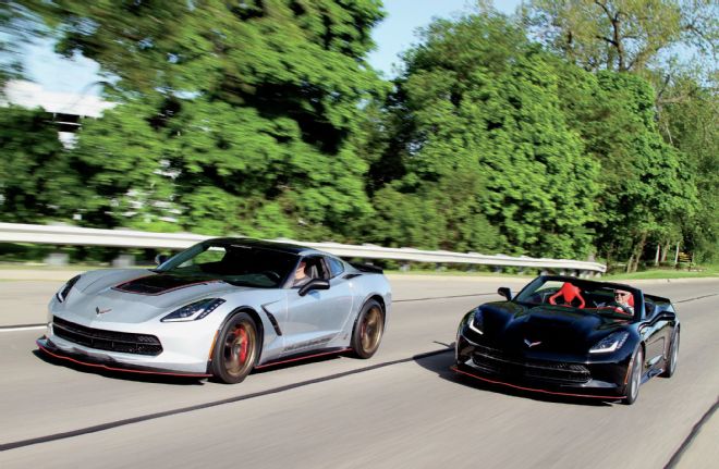 2014-chevrolet-corvette-silver-black-front-view