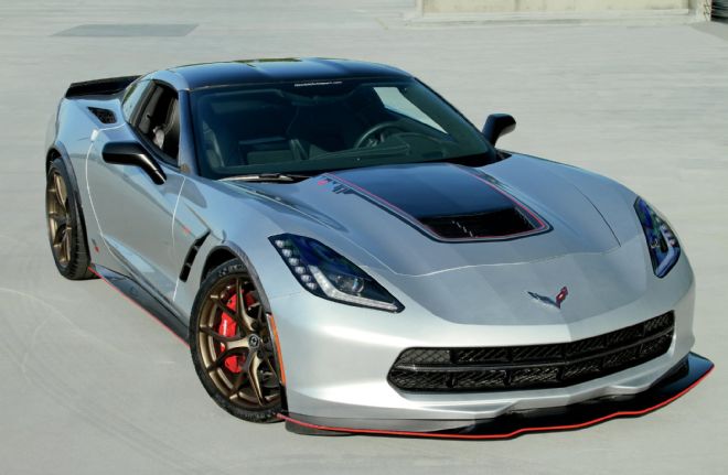 2014-chevrolet-corvette-silver-front-view