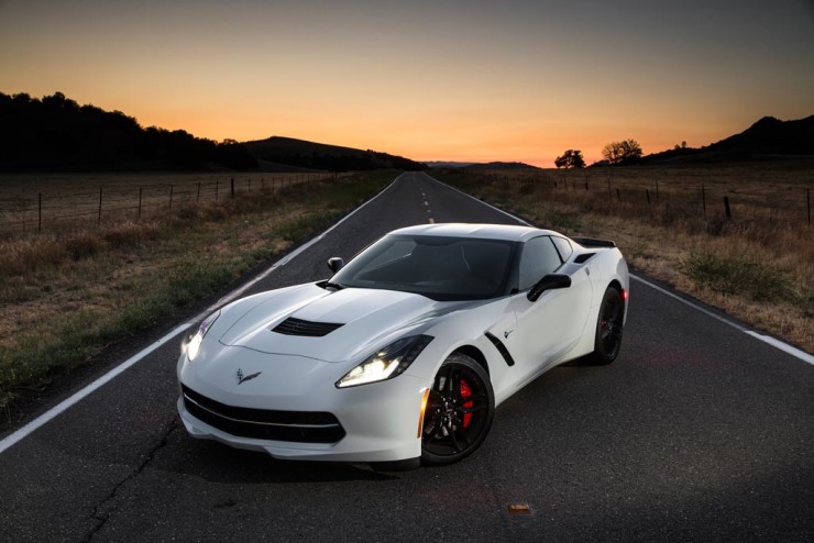 2014 C7 Corvette Arctic White