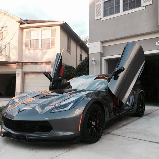 2015 Chevrolet Corvette Z06 C7 with Lambo-Style Vertical Doors (1)