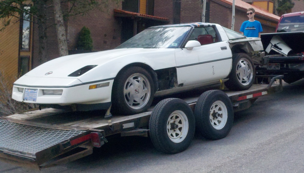 This Damaged C4 Part-Out May Save Your 1980s 'Vette