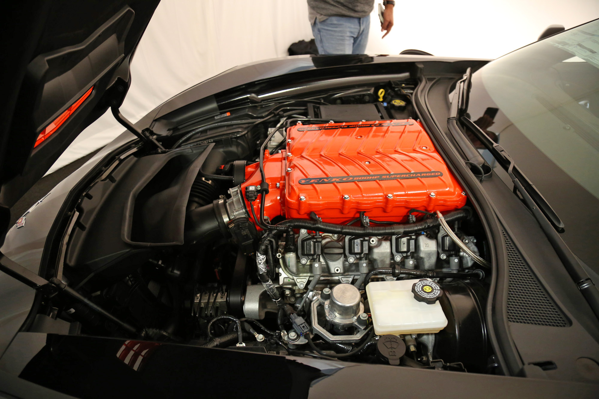 2017 Yenko Corvette Engine Bay