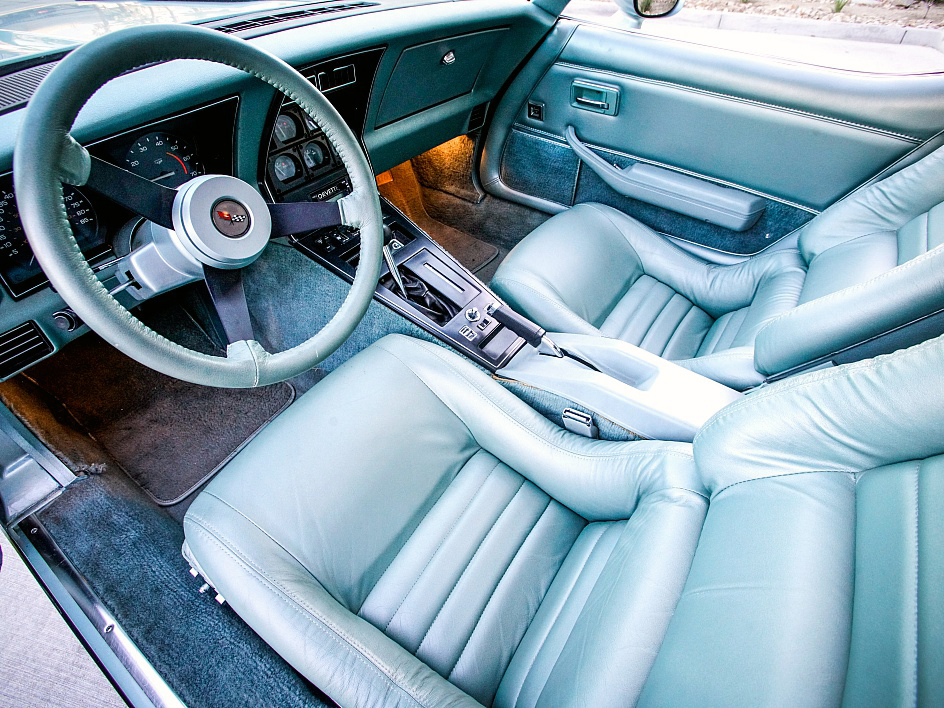 1982 Corvette in Rare Silver Green