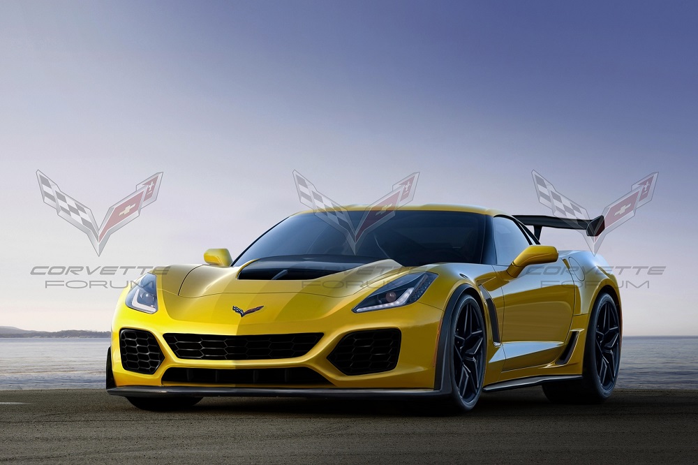 C7 Corvette ZR1 rendering