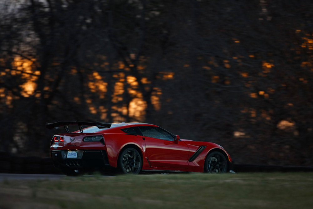 2019 Chevrolet Corvette ZR1 – VIR lap record holder on Grand Course West. (Richard Prince/Chevrolet photo).