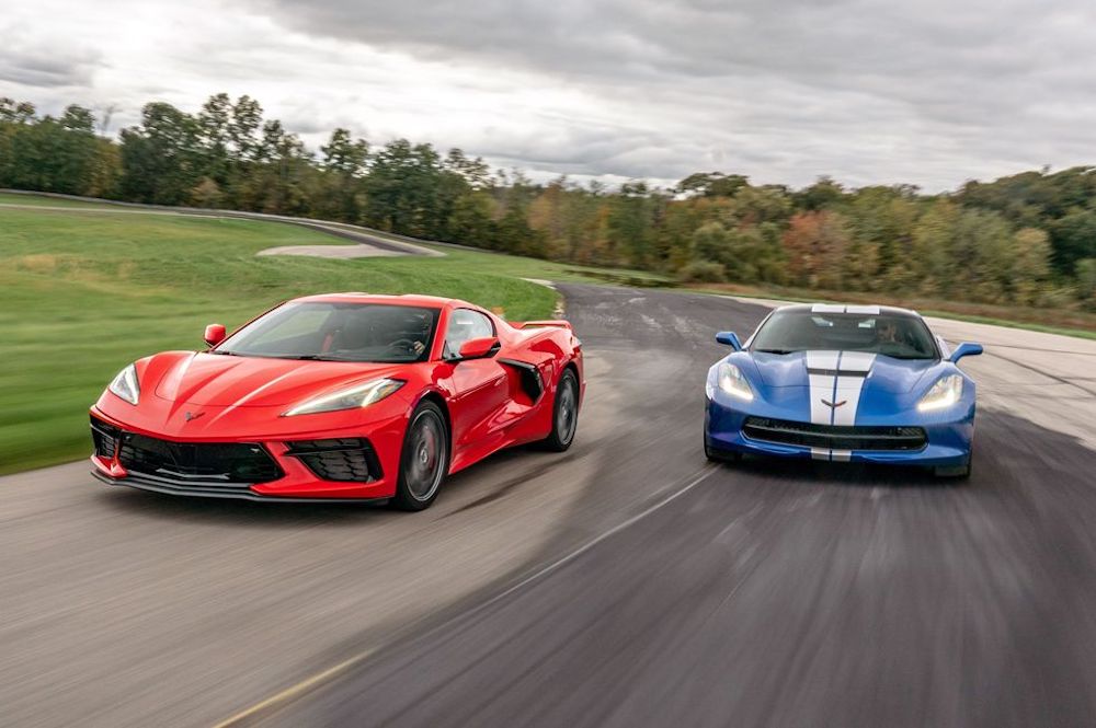 Pitting the C8 Corvette Against Its C7 Predecessor on the Track