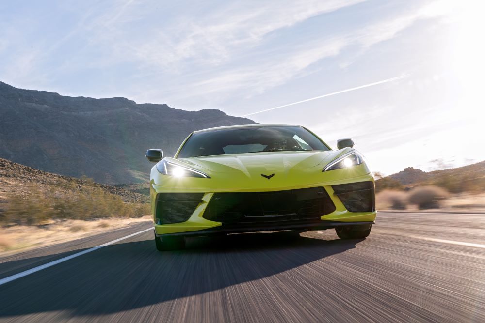 2020 Corvette Stingray Accelerate Yellow Press Photo