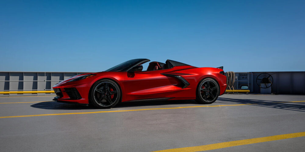 2021 C8 Corvette Convertible in Red Mist Metallic