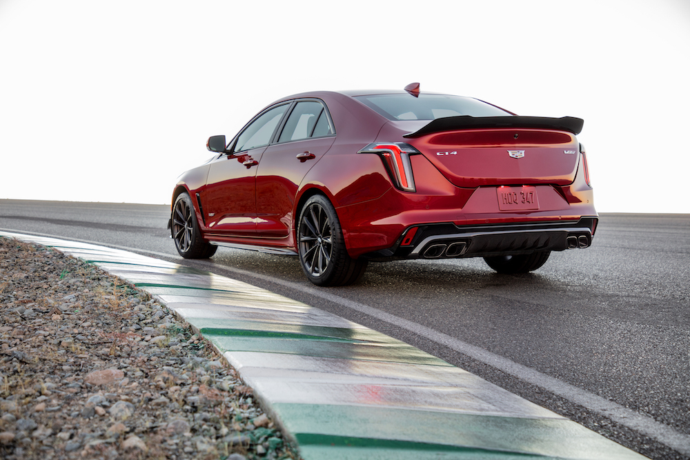 2022 Cadillac CT4-V Blackwing rear