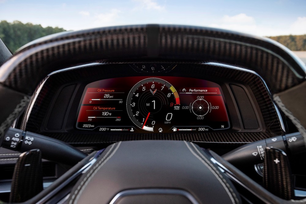 2023 Corvette Z06 Instrument Cluster