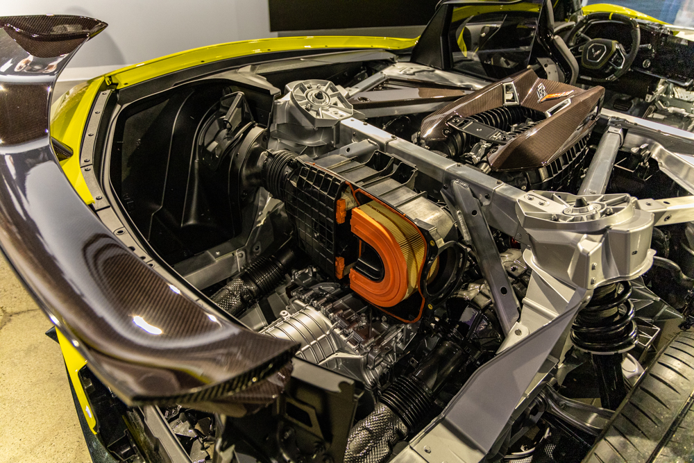 Z07 engine bay z06