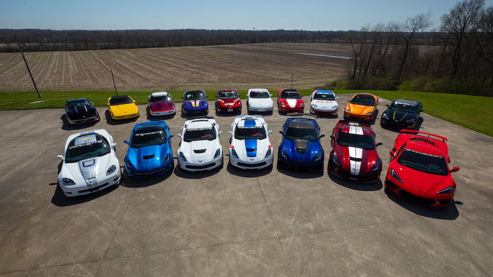 18-Car Corvette Pace Car Lot