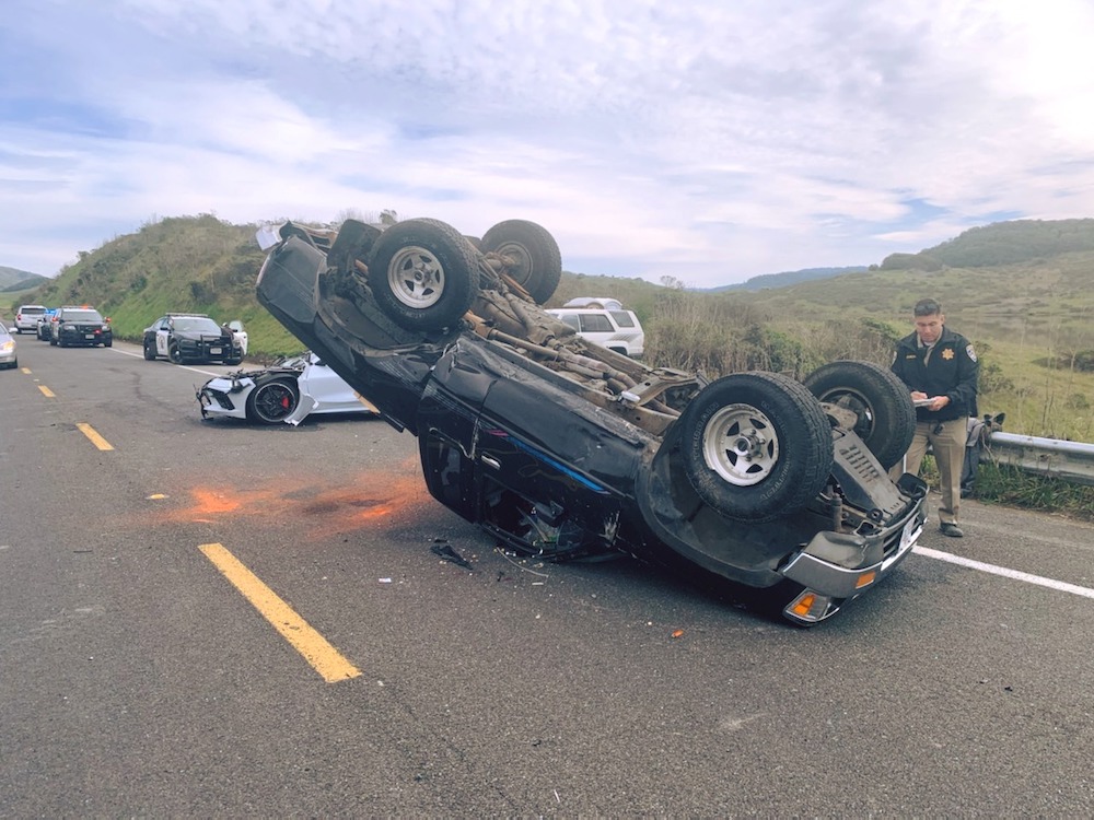 C8 Corvette Crash