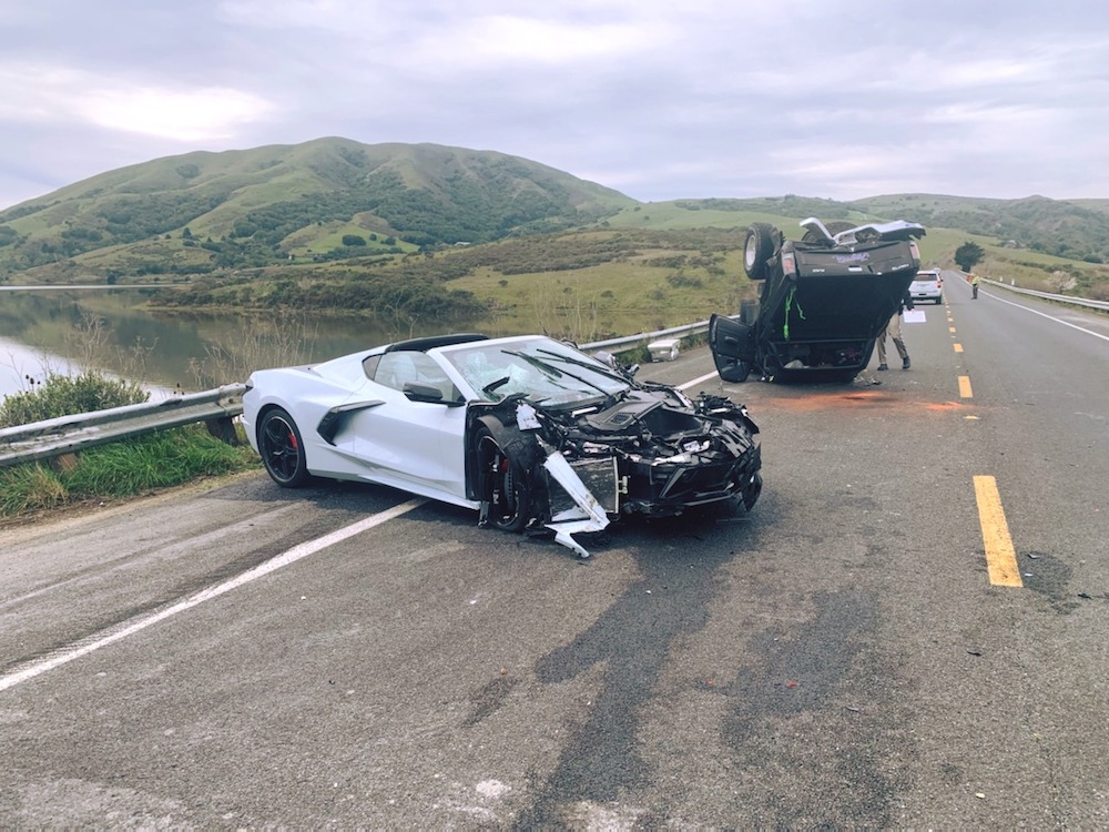 C8 Corvette Crash