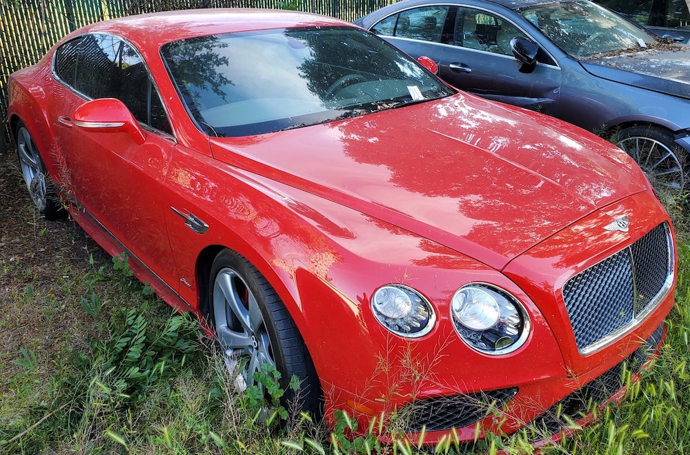 Bentley C8 Corvette Fraudulent Purchase Bust