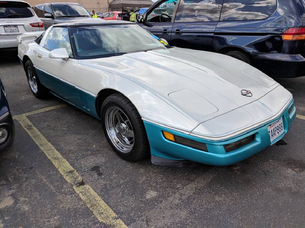 Corvetteforum.com Radwood Rad C4 Corvette Spotted