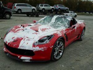 Corvette Gets Unfortunate New Paint Job