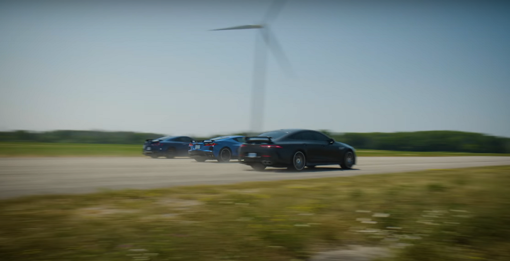 C8 Corvette vs Nissan GT-R vs Mercedes-AMG GT 63 S