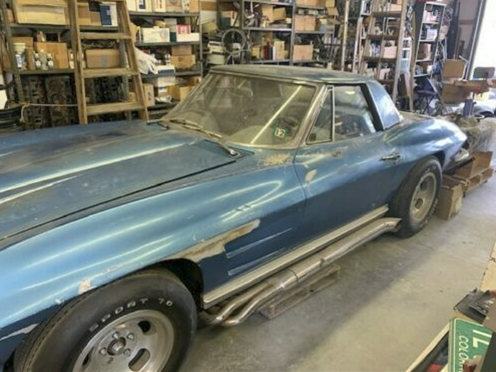 Custom C2 Corvette Barn Find