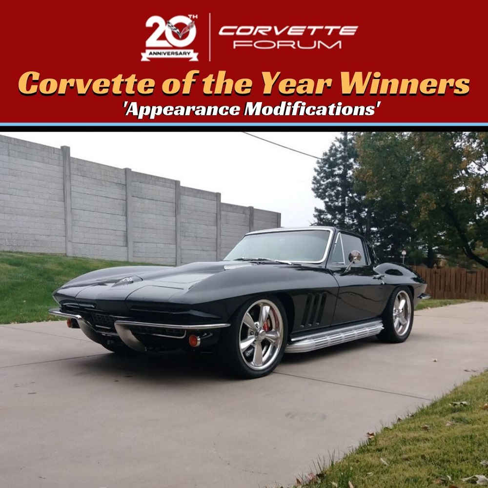 Sleek 1966 C2 Is Corvette of the Year 'Appearance Mods' Winner!