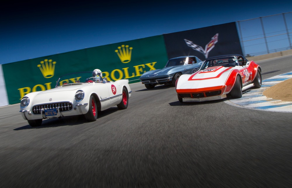 2023 Rolex Monterey Motorsports Reunion 70th Anniversary Corvette Tribute